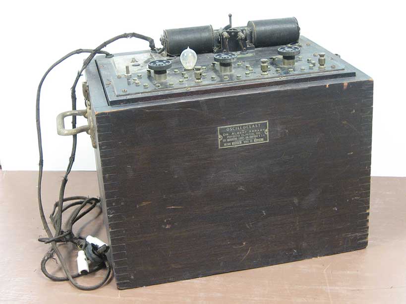 Renulife electro shock therapy quackery medicine machine